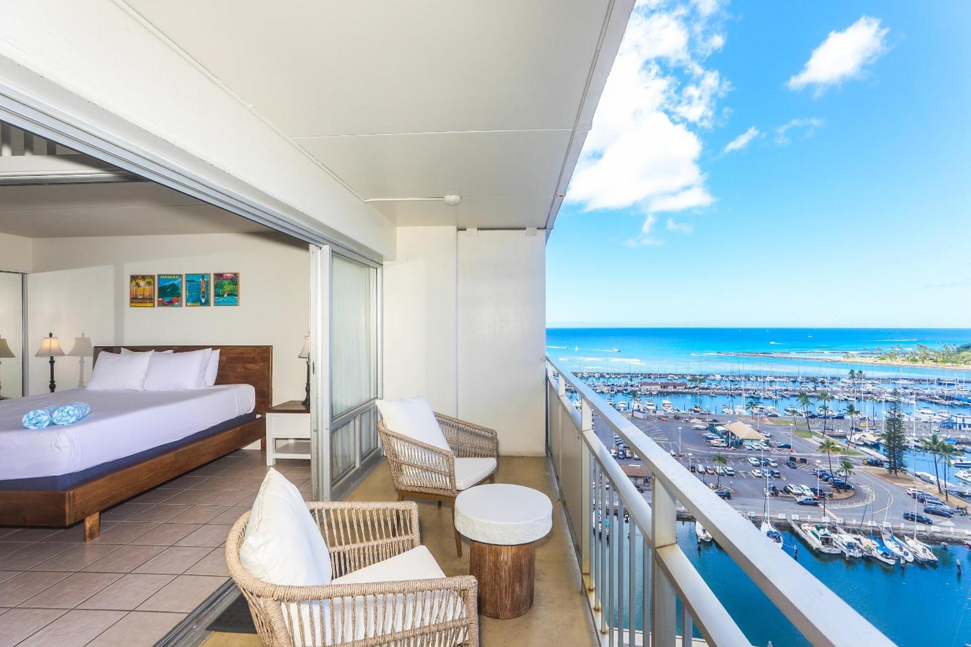 Апартаменты Ilikai Tower 1533 Yacht Harbor View 1Br Гонолулу Экстерьер фото